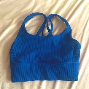 Blue lululemon top